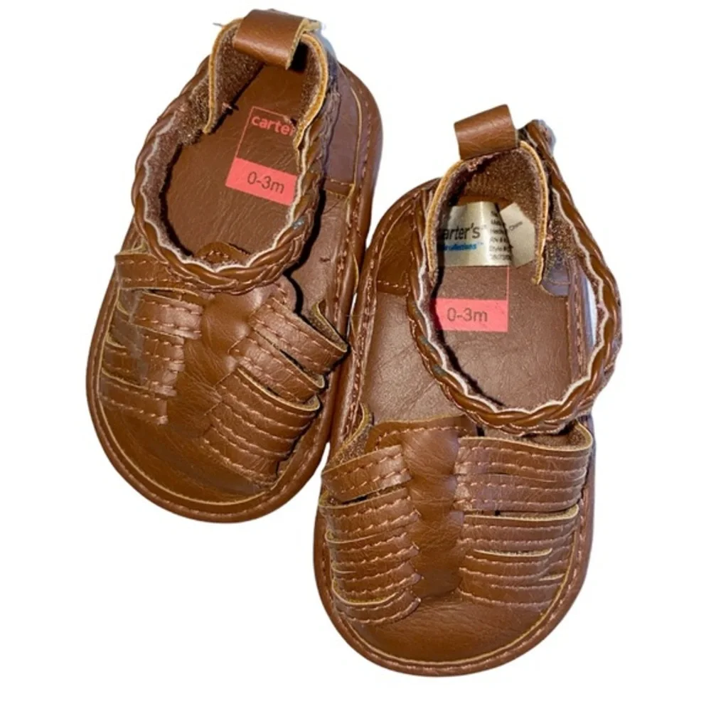 🎀3/$23🎀 carters cognac baby sandals